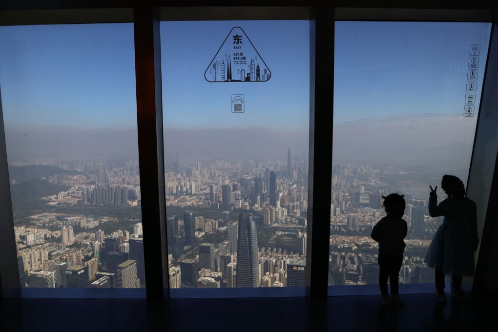 The Shenzhen skyline. Hong Kong’s consumer watchdog has launched a new portal for property in 11 Greater Bay Area cities. Photo: Dickson Lee