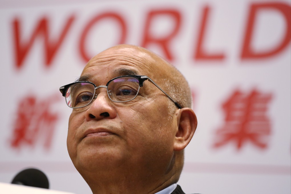 Chariman Henry Cheng Kar-shun, whose family controls 45 per cent of New World Development. Photo: Jonathan Wong