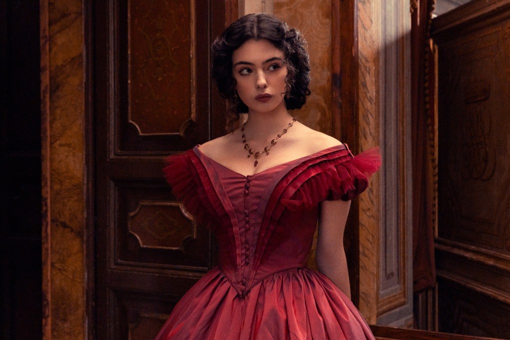 Italian model and actress Deva Cassel in a still from the new Netflix series The Leopard. Photo: Lucia Iuorio/Netflix