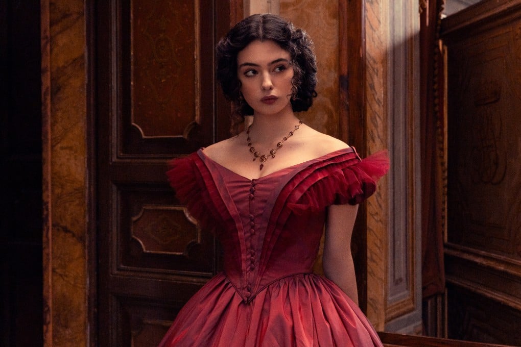 Italian model and actress Deva Cassel in a still from the new Netflix series The Leopard. Photo: Lucia Iuorio/Netflix