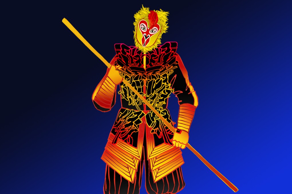 Costume design for the title role in The Monkey King by Huang Ruo and David Henry Hwang, a new opera that will premiere at the San Francisco Opera on November 14, 2025. Image: SFO