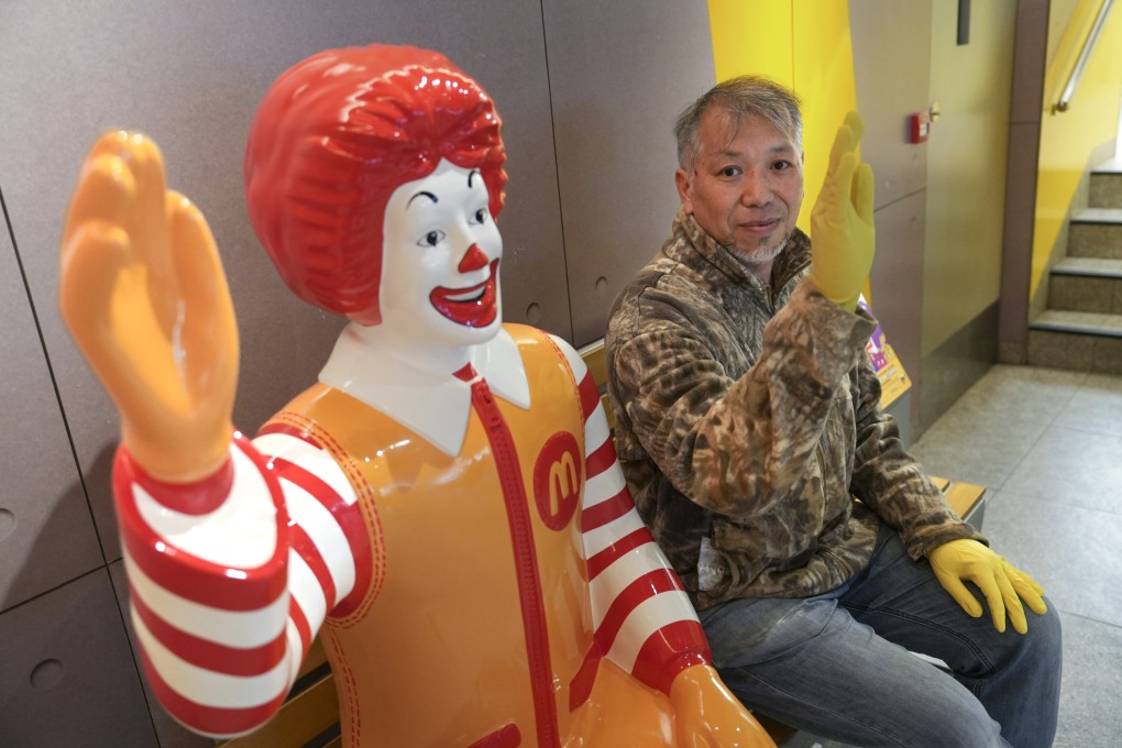 Artist and labour rights advocate Luke Ching poses for a portrait in Causeway Bay. Photo: Sun Yeung