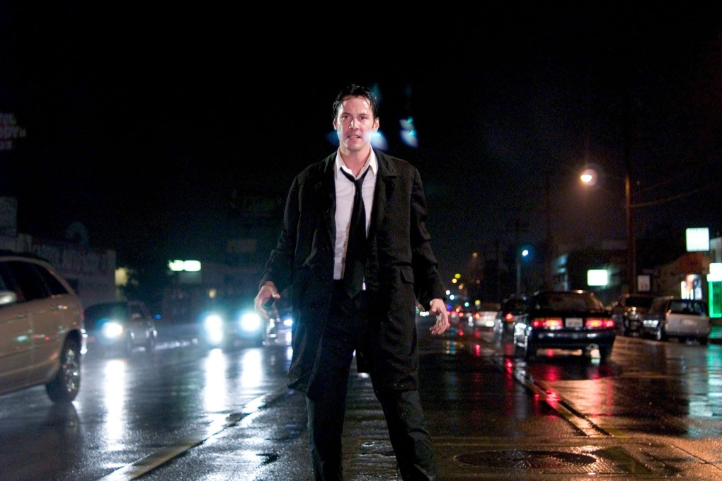 Keanu Reeves in a still from Constantine (2005), the fantasy horror film that has become something of a cult classic. Photo: David James/Warner Brothers