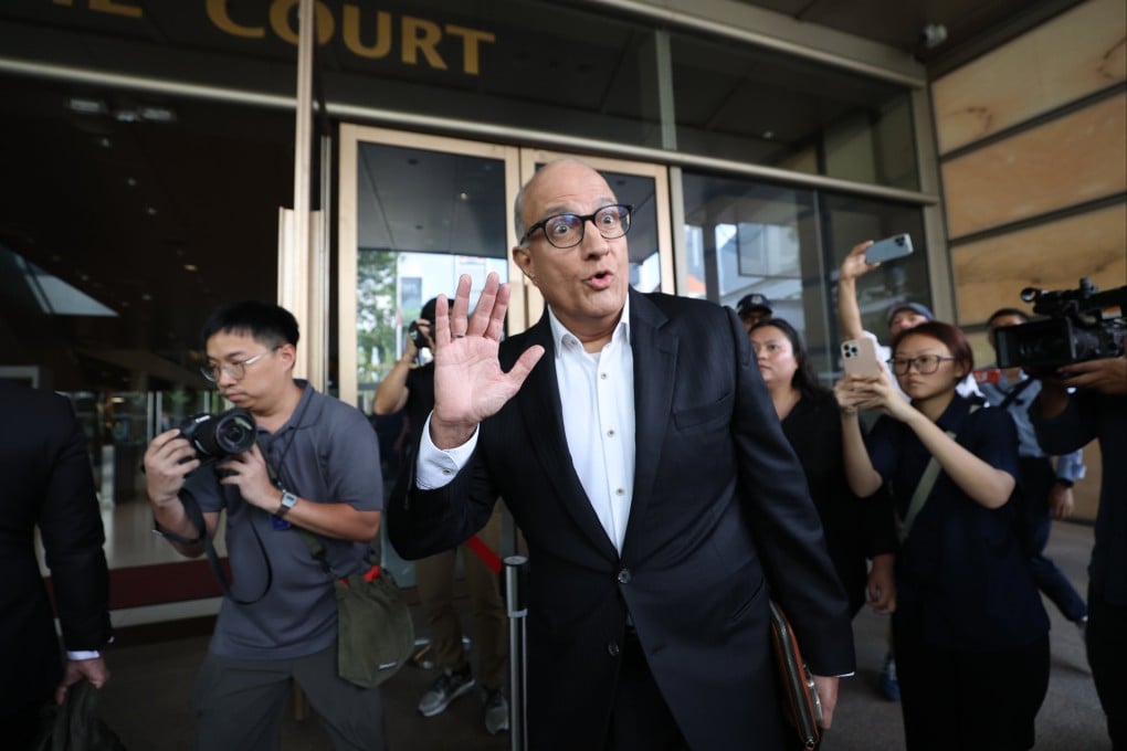 Former Singapore transport minister S Iswaran arrives at the High Court in 2024. Photo: EPA-EFE