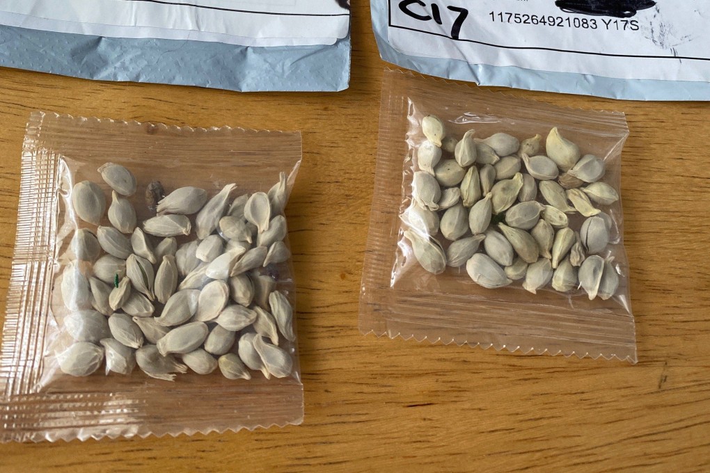 In 2020, residents across the US received mystery seeds, usually from China, baffling the public. Photo: Twitter/WSDAgov