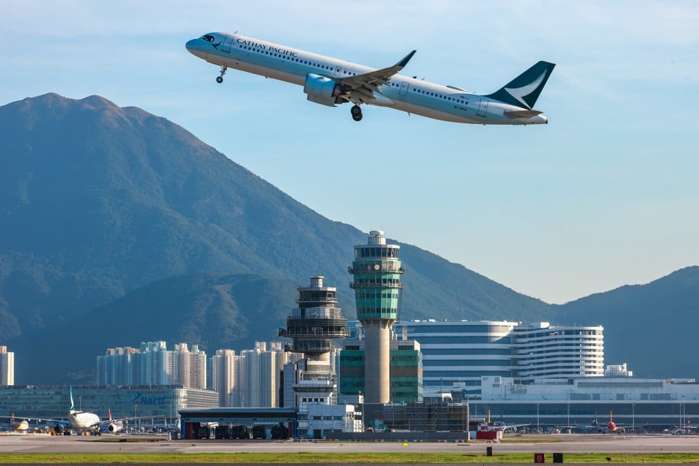 An analyst has argued that both the Cathay Group and Hong Kong’s airport still have a long way to go before either can achieve a full recovery. Photo: Dickson Lee