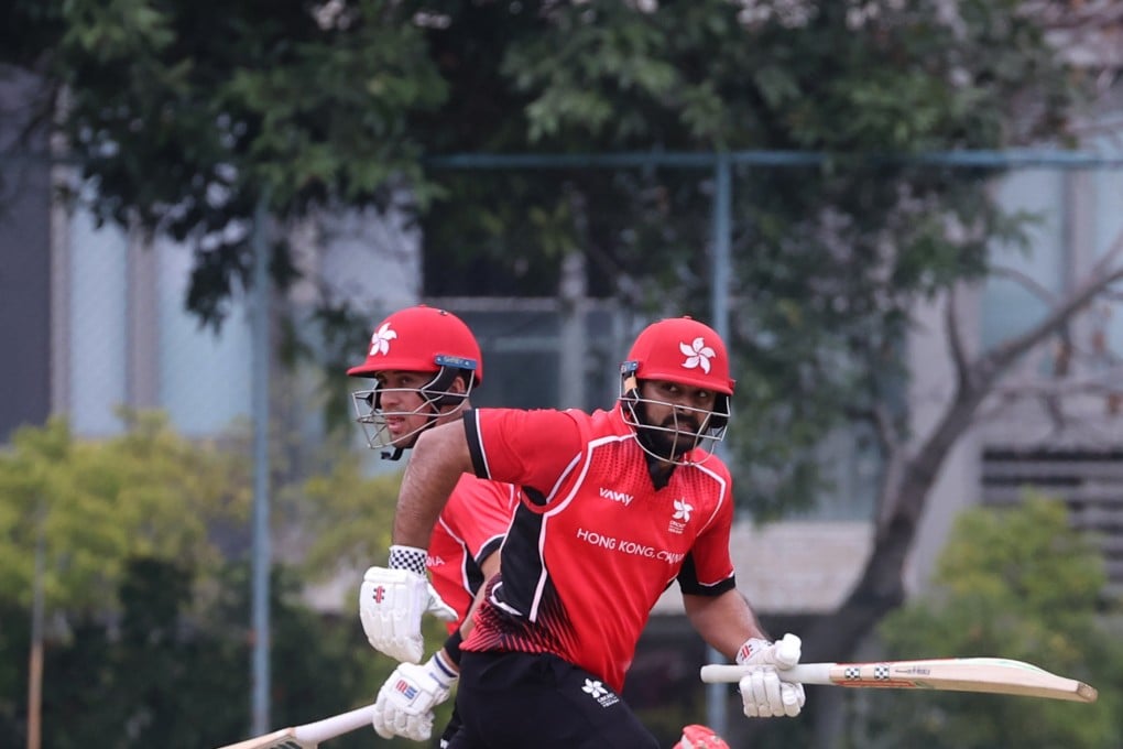 Anshy Rath steals a run during his knock of 107 against Uganda last week. Photo: Edmond So
