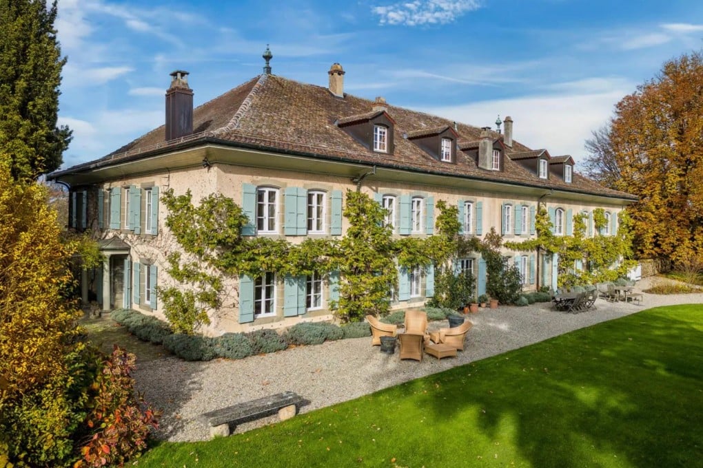 La Paisible, the Swiss villa formerly owned by screen icon Audrey Hepburn, has hit the market. The actress owned the 18th century farmhouse near Lausanne from 1963 until her death in 1993. Photo: Knight Frank