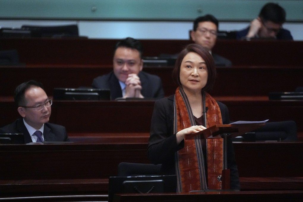 Lawmaker Starry Lee says there is capacity for Hong Kong to receive more tourists, according to her observations during the Christmas and Lunar New Year holidays. Photo: Eugene Lee