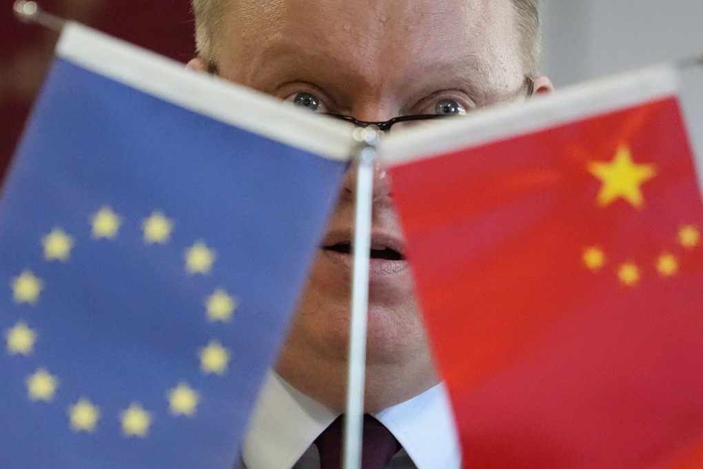President of the European Union Chamber of Commerce in China Jens Eskelund talks during a press conference for the latest report on European companies in China, January 9, in Beijing. Photo: AP