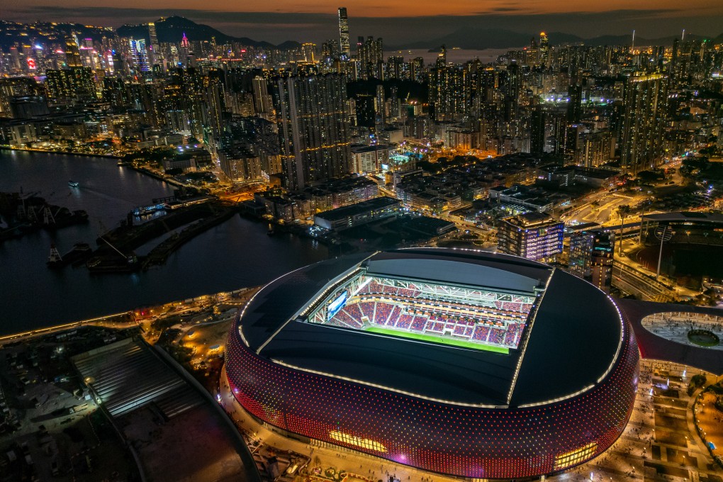 Authorities have been conducting stress tests at Kai Tak Sports Park ahead of its March 1 opening. Photo: Eugene Lee