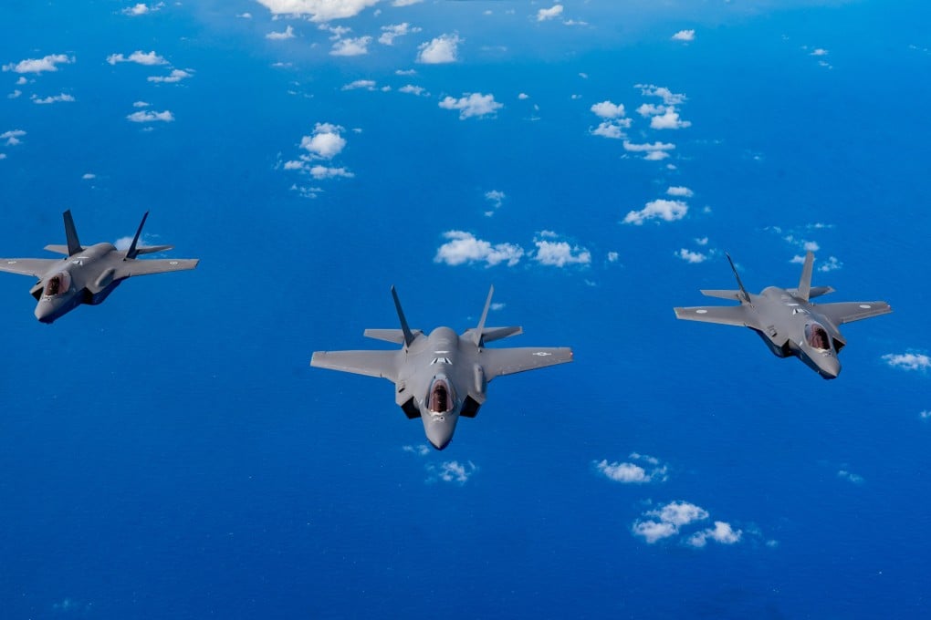 Chinese researchers say they can detect the US-made F-35 fighter jet from more than 1,800km away via its engine exhaust plume. Photo: US Air Force