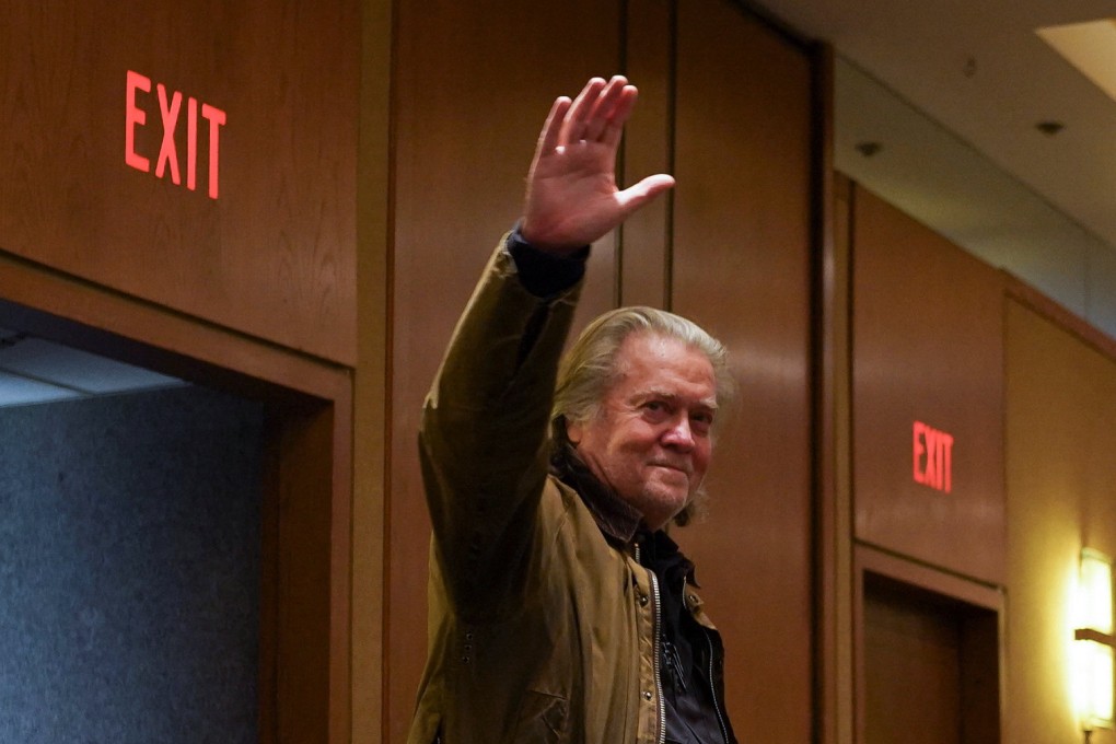 American political strategist Steve Bannon. Photo: Reuters