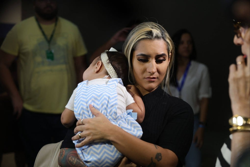 Brazilian migrants deported from the US arrive at Pinto Martins airport in Fortaleza, Brazil, on February 7. Photo: AFP