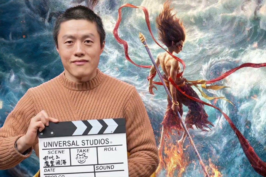 The Chinese film director who made the Ne Zha 2 animation blockbuster has revealed how he spent three years living off his parent’s meagre earnings. Photo: SCMP composite/YouTube/IMDb