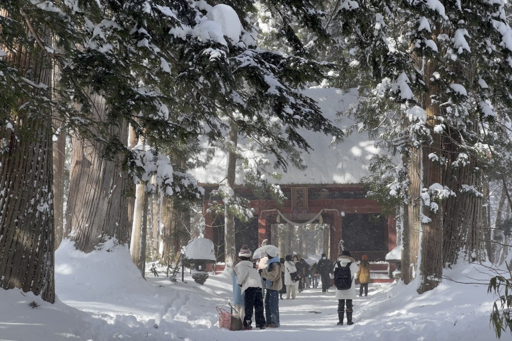 Togakushi, a Japanese Shinto shrine in the mountains, is one of many sites winter visitors to Nagano can explore. Photo: Xinyi Wu