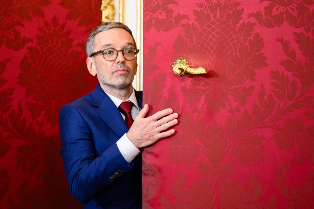 Herbert Kickl, leader of Austria’s Freedom Party. Photo: EPA-EFE