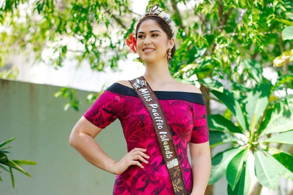 Samoa’s Litara Ieremia Allan was crowned Miss Pacific Islands on February 8. Photo: Instagram/litaraieremiaallan