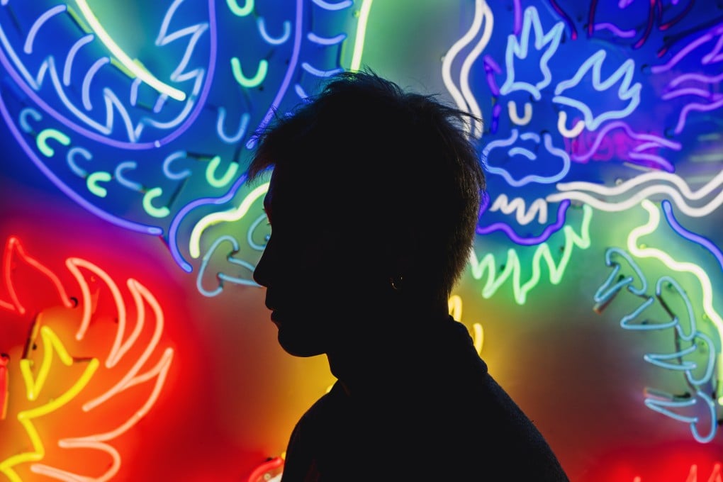 Jive Lau, founder of Kowloneon, pictured at his studio in Wong Chuk Hang, Hong Kong. Photo: Jocelyn Tam