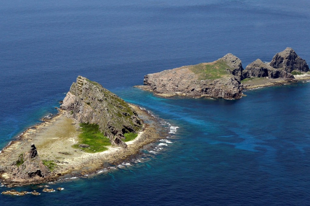 A group of disputed islands, known as Diaoyu in China and Senkaku in Japan, is seen in the East China Sea. Photo: Kyodo/Reuters