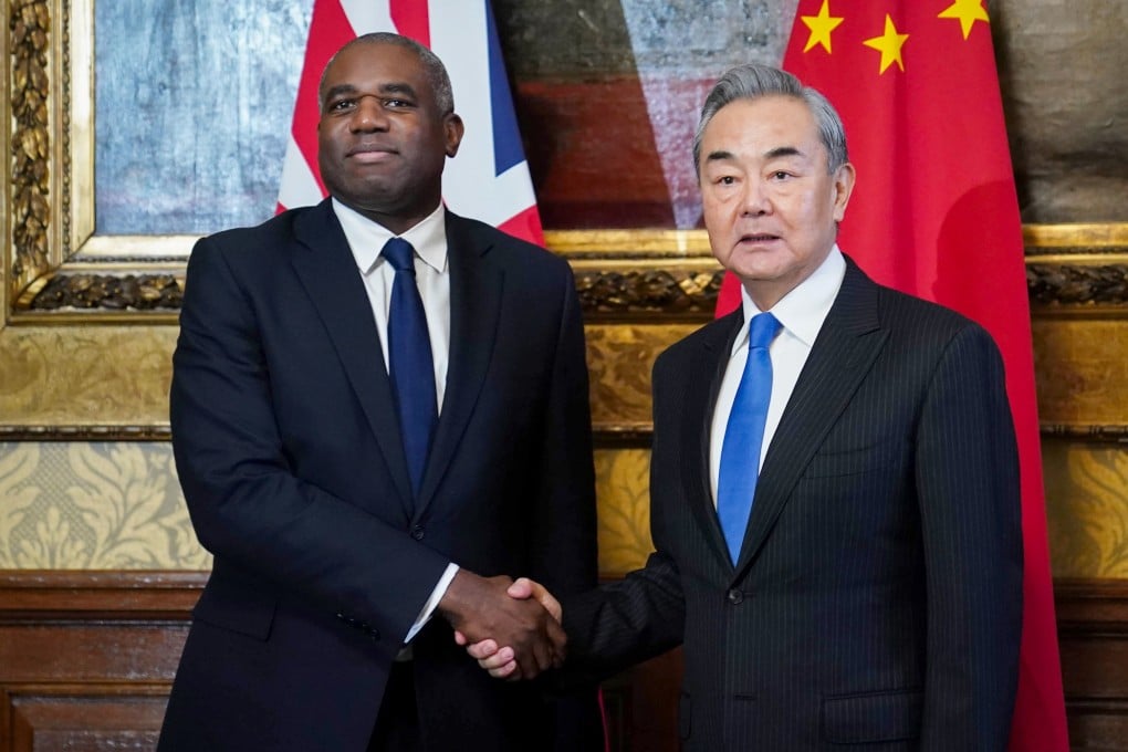 British Foreign Secretary David Lammy and Chinese Foreign Minister Wang Yi meet in London on Thursday to discuss the path to peace in the Ukraine war as well as China-UK cooperation. Photo: PA Wire/dpa