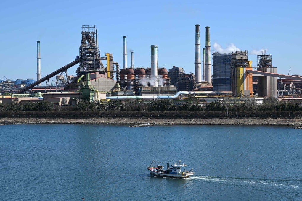 A Posco steel plant in Pohang, South Korea. Photo: AFP