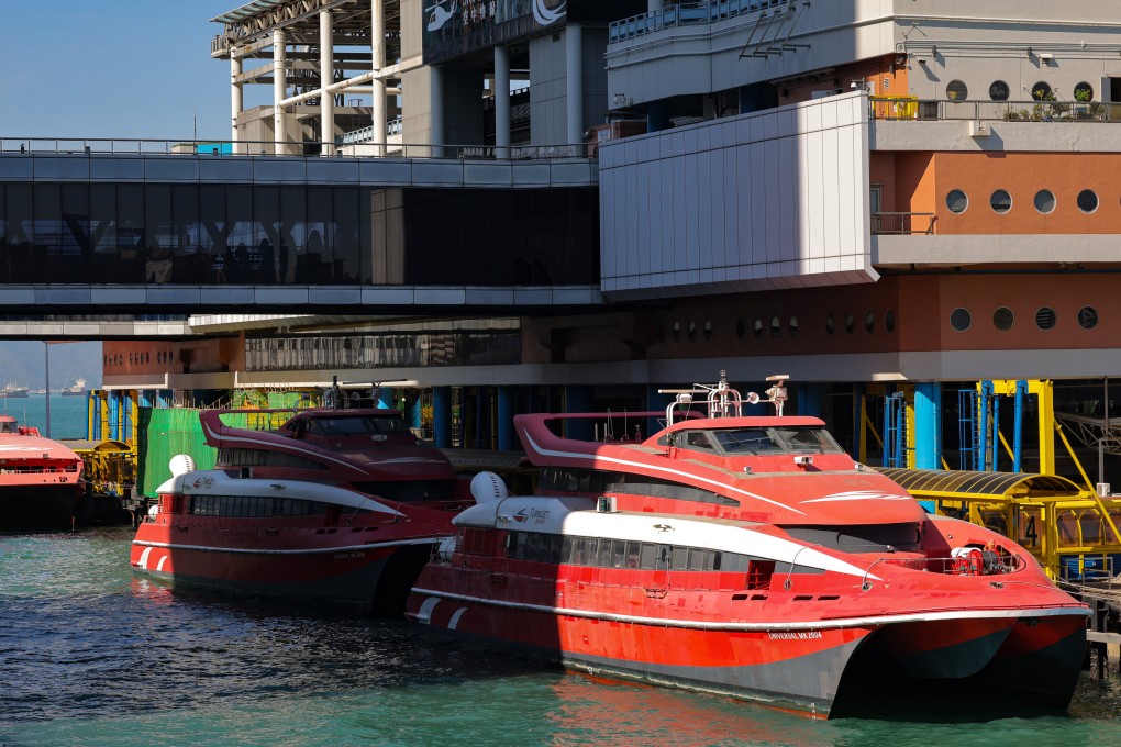 The woman was arrested as she arrived in Hong Kong from Macau via ferry. Photo: Jelly Tse
