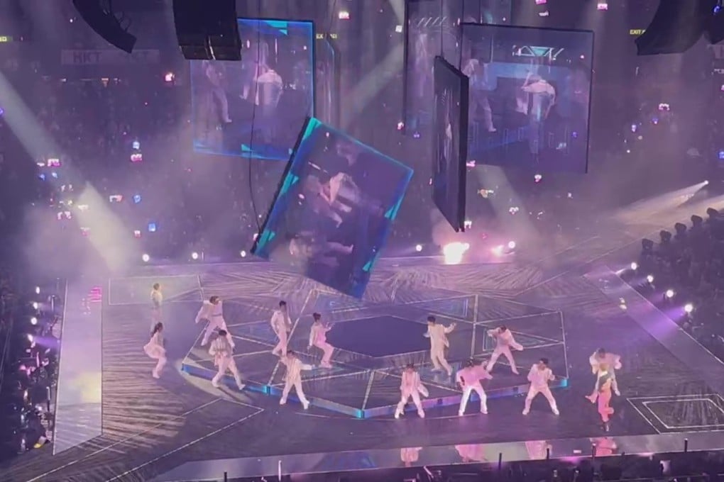 Three dancers were injured during a Mirror concert after a giant video screen fell on the stage in 2022. Photo: Handout