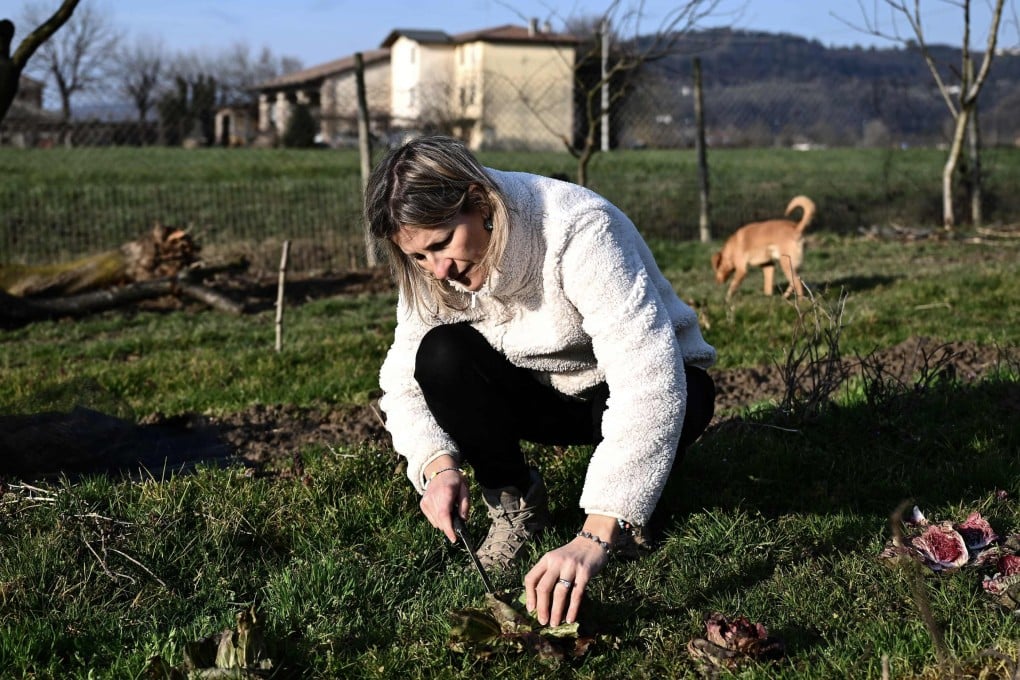 Elisabetta Donadello joined Mums Against PFAS after learning her land in northern Italy was contaminated with the harmful chemicals. Photo: AFP