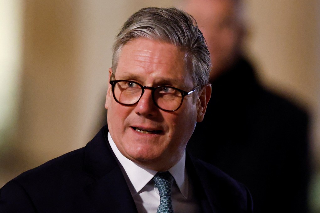 Britain’s Prime Minister Keir Starmer in Paris on Monday. Photo: Reuters