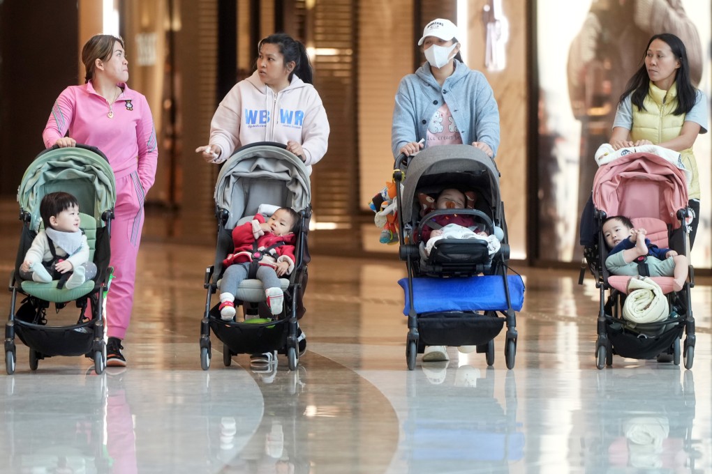 The city’s number of births fell to its lowest level in 2022 at 32,500. Photo: Sam Tsang