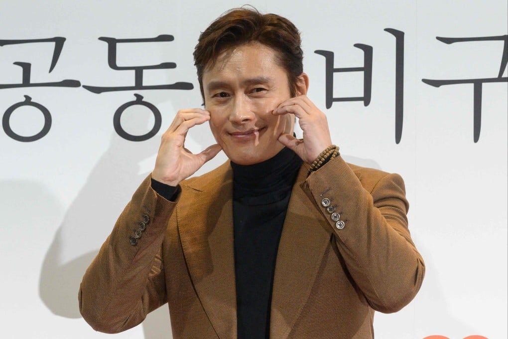 Squid Game actor Lee Byung-hun at a screening of Park Chan-wook’s 2000 film Joint Security Area, in which he appeared, in Seoul, South Korea, on February 4, 2025. Photo: AFP