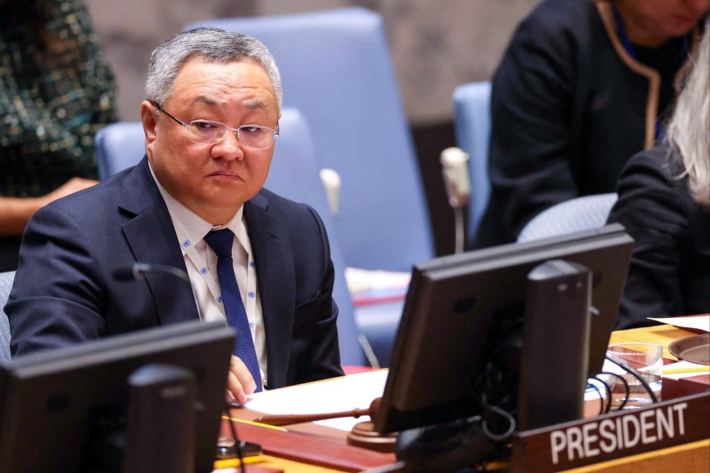 Fu Cong, China’s ambassador to the United Nations said on Monday that China welcomes all efforts dedicated to peace in Ukraine, including the recent agreement reached by the United States and Russia to start peace talks. Photo: AFP