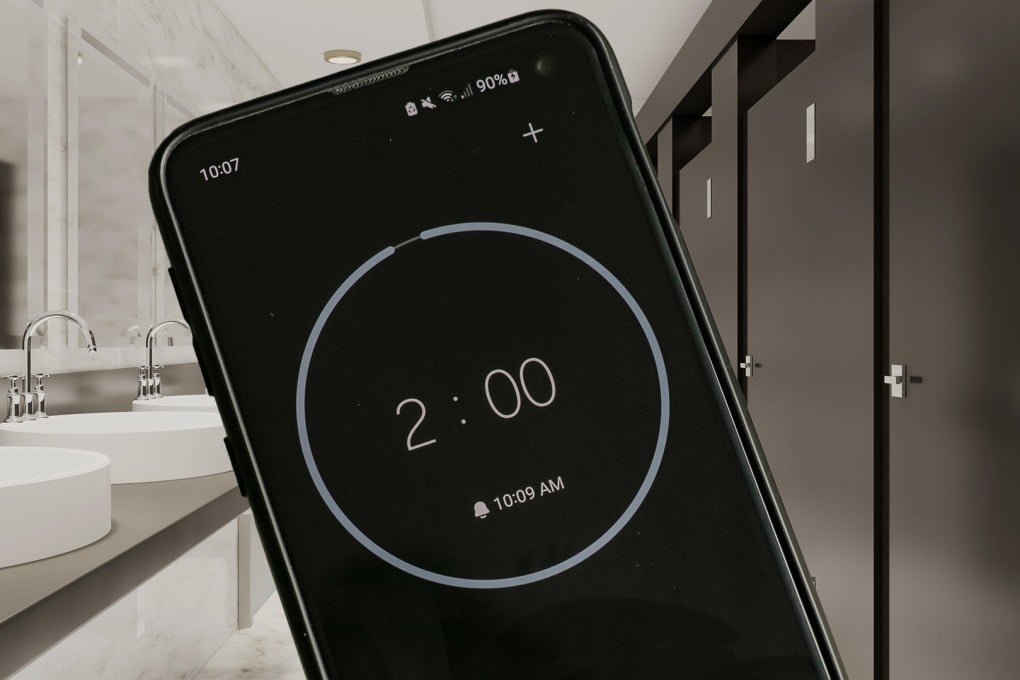 A Chinese company has restricted toilet breaks at designated times, citing an ancient medical text as justification. Photo: SCMP composite/Shutterstock