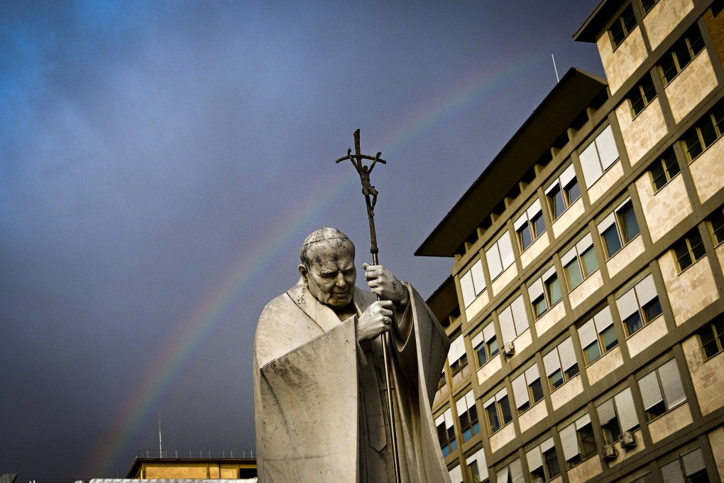 Rome’s Gemelli Hospital, where Pope Francis is being treated. Photo: AFP