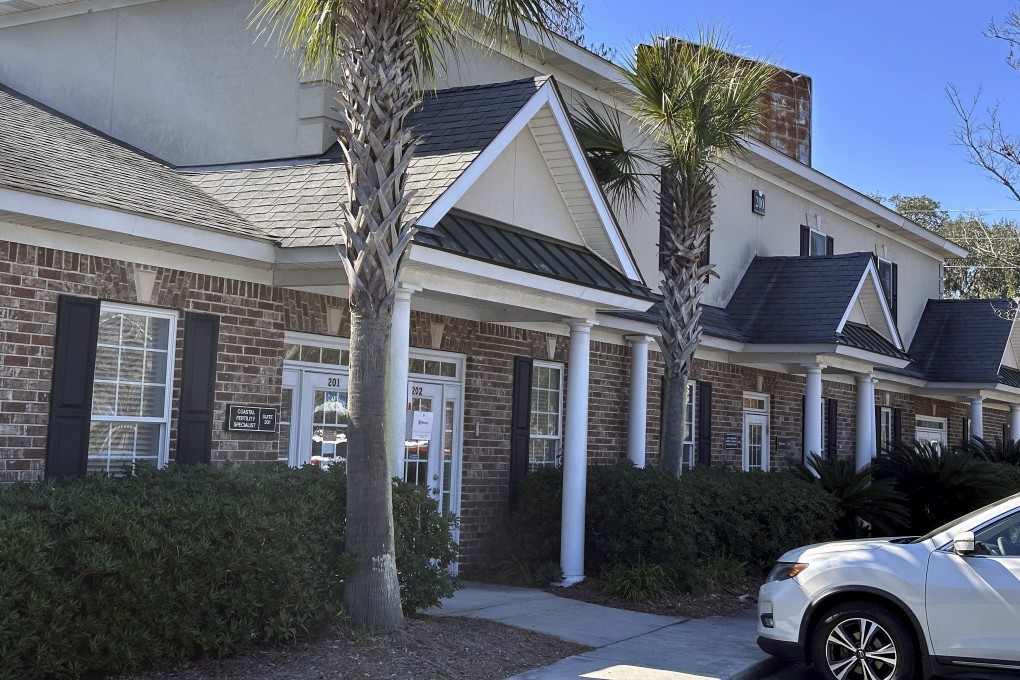 The fertility clinic operated by Coastal Fertility Specialists is seen in Savannah, Georgia, on Monday. Photo: AP