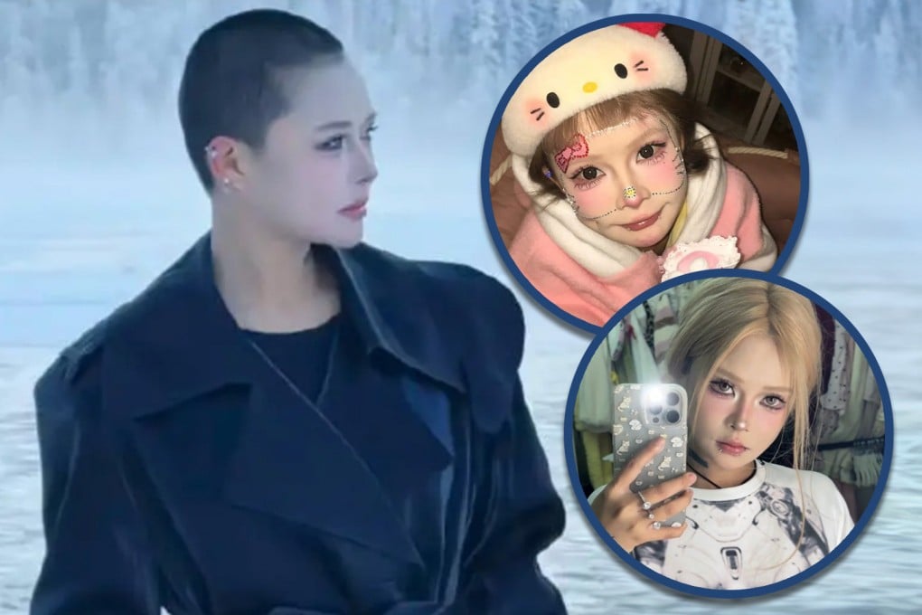 An online influencer in China with five million fans has faced criticism after she claimed to be earning US$41,000 a day by doing nothing. Photo: SCMP composite/Douyin/Sohu