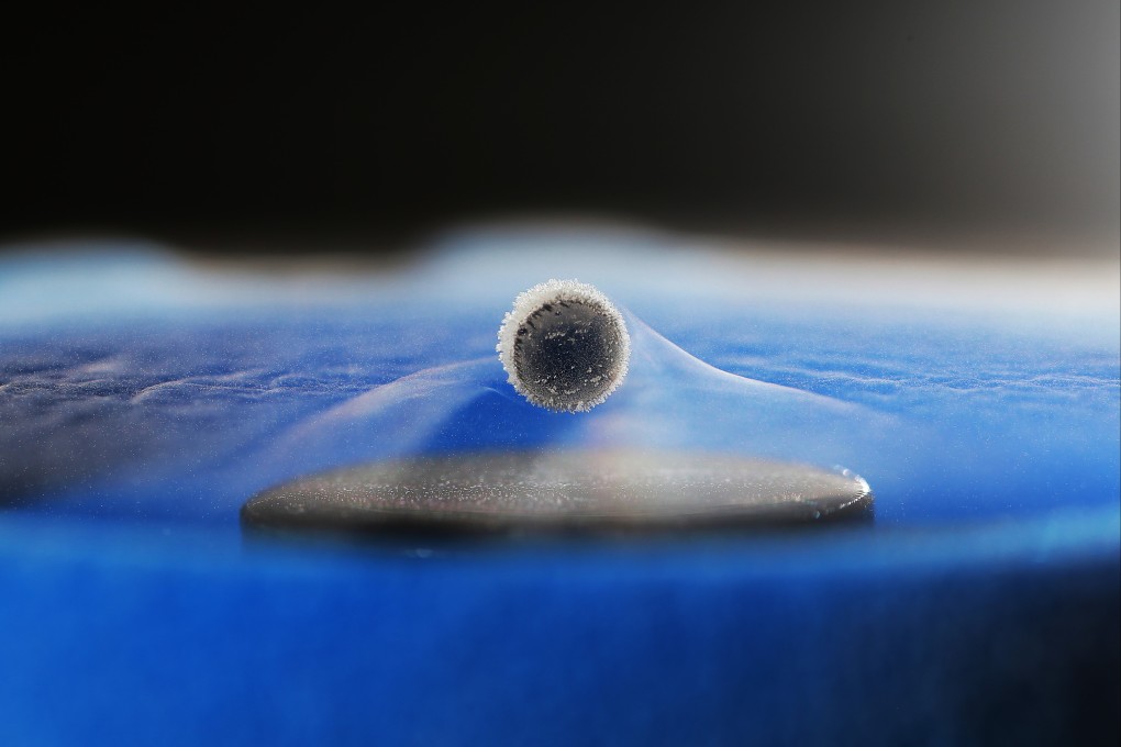 In superconductivity, a material has zero electrical resistance and repels magnetic fields when its temperature is lowered to a critical value. Photo: Shutterstock