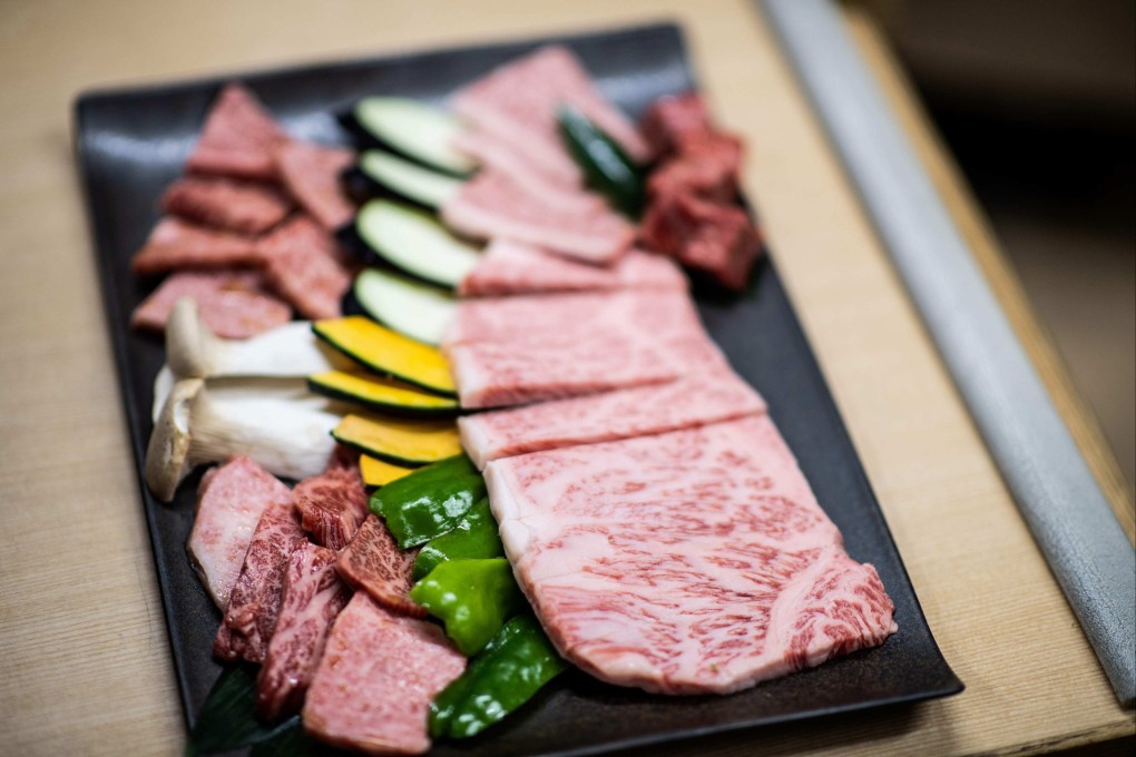 Wagyu beef being served at a restaurant in Japan. Photo: AFP