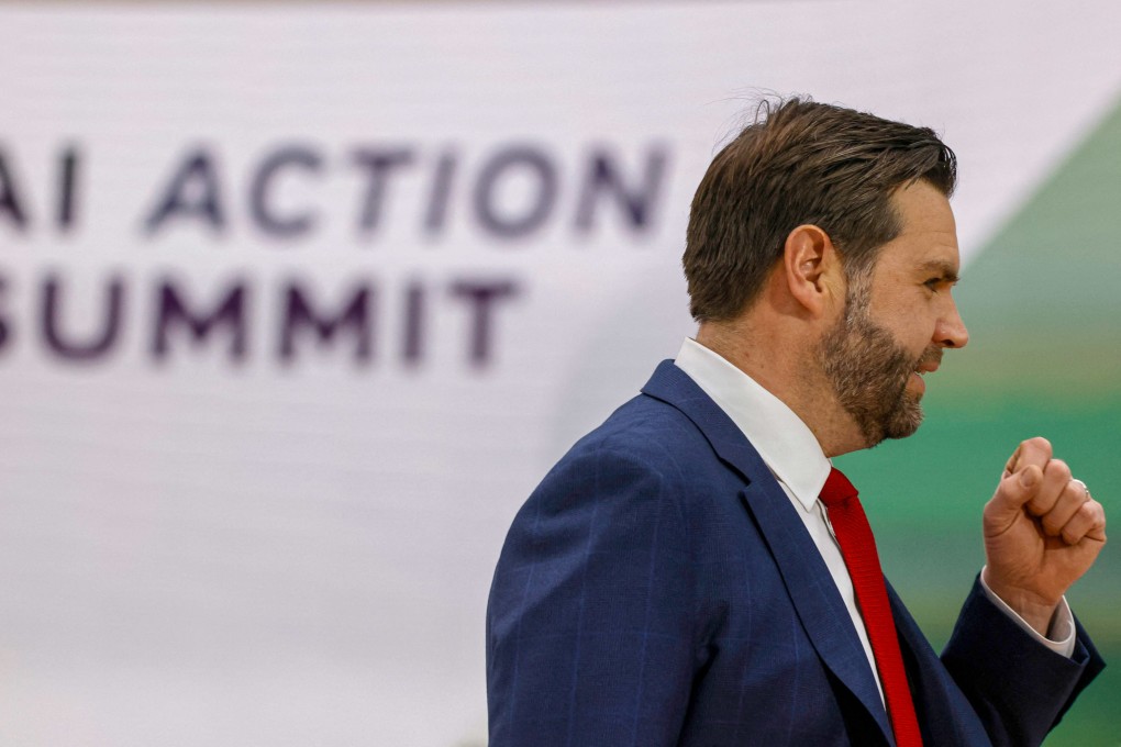 China could take command of global AI governance after US Vice-President J.D. Vance as well as the UK declined to sign the declaration out of the AI Action Summit held in Paris, France, earlier this month. Photo: AFP