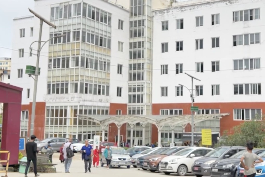 Dhulikhel Hospital’s out-patient department building in Nepal. Photo: YouTube/Unisys Global