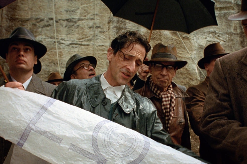 Adrien Brody in a still from The Brutalist. The actor plays Laszlo Toth, an “amalgamation” of several famed real-life architects, most notably Marcel Breuer, according to the film’s director, Brady Corbet. Photo: TNS