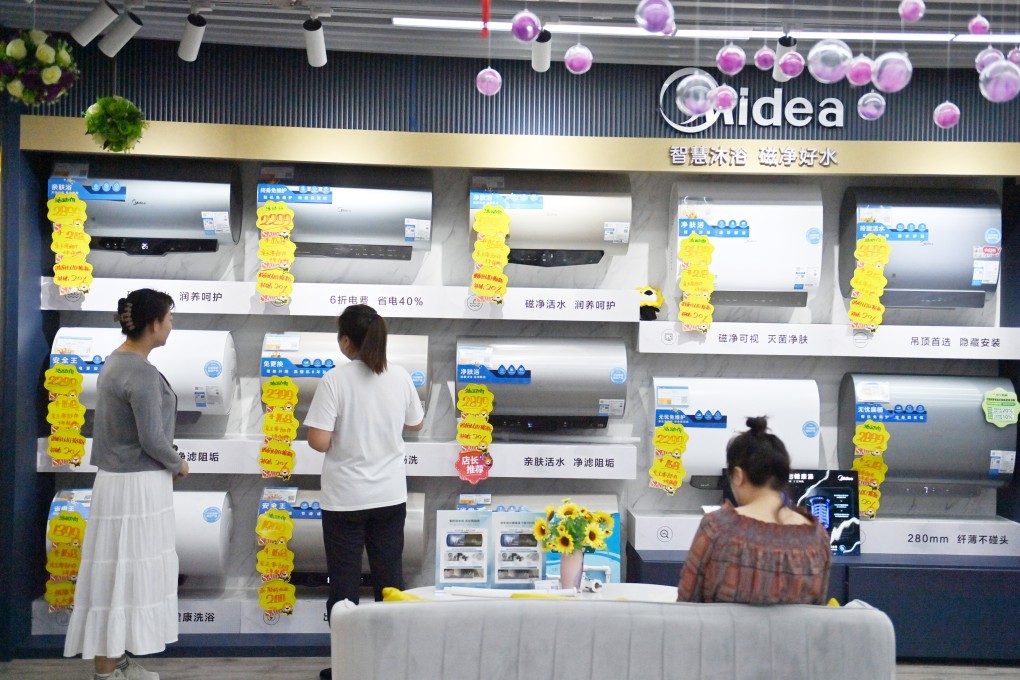 China has seen strong sales of home appliances as the government encourages people to consume. Photo: Getty Images