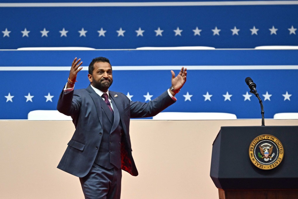 Kash Patel is a staunch loyalist who has threatened to go after President Donald Trump’s political enemies. Photo: AFP