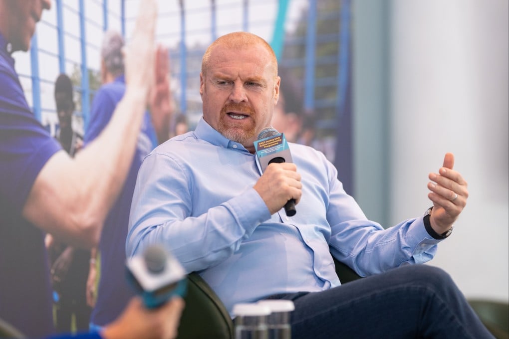Sean Dyche takes part in the Laureus Sport for Good Mental Health and Wellbeing Forum, funded by the Hong Kong Jockey Club Charities Trust, at the Park Lane Hotel in Hong Kong. Photo: Laureus
