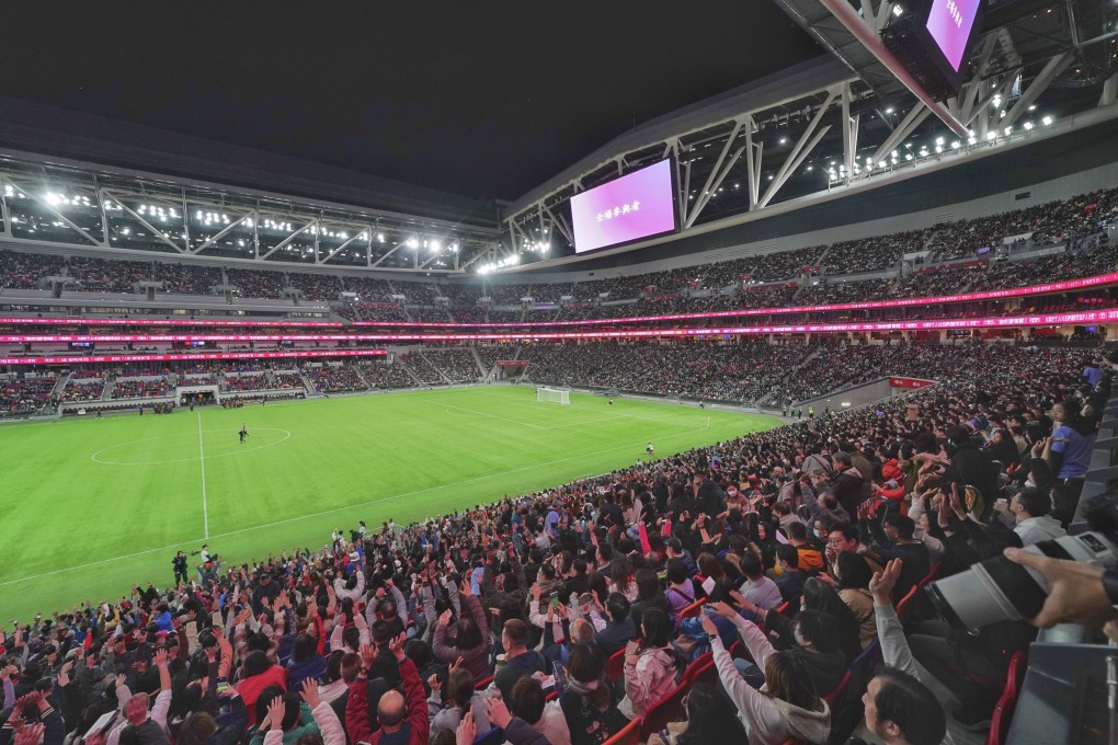 Fans at Kai Tak Stadium during an earlier test event. Photo: Elson Li