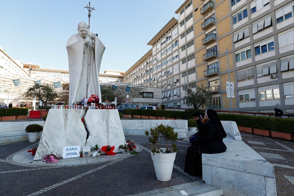 Pope begins second week in hospital, cancels Sunday prayer | South China Morning Post