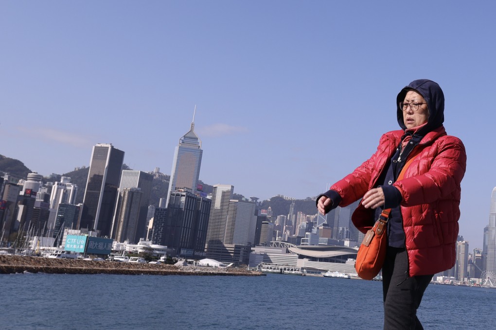 Hong Kong is set for more cold weather on Monday. Photo: Nora Tam