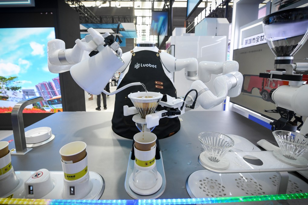 Shenzhen, China’s southern tech hub, is making large investments in emerging fields like artificial intelligence and robotics. Photo: Xinhua