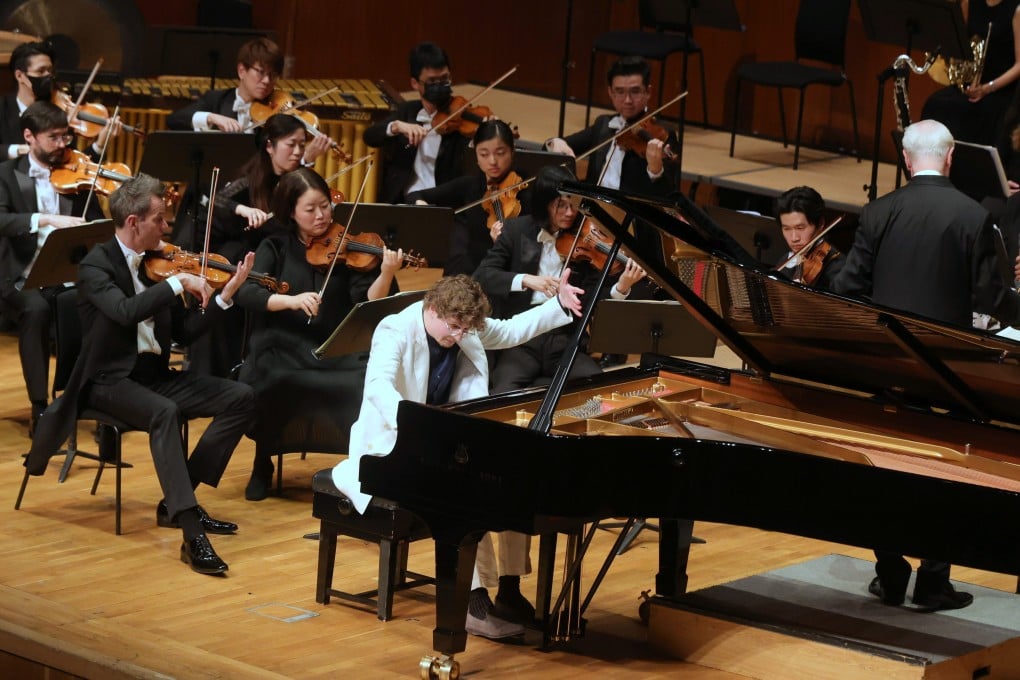 Pavel Kolesnikov performs Beethoven’s Piano Concerto No 4 with the Hong Kong Sinfonietta at Hong Kong City Hall on February 22, 2025. The concert was part of the 53rd Hong Kong Arts Festival. Photo: HK Sinfonietta